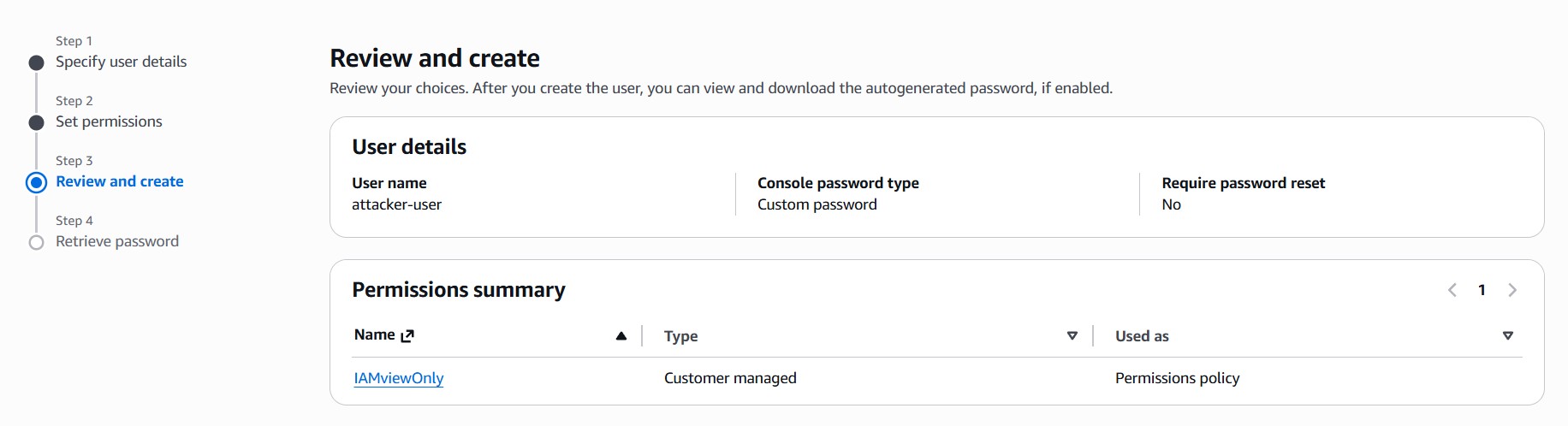 001 attack user creation
